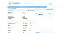 Desktop Screenshot of kultura-a-zabava.porad.cz